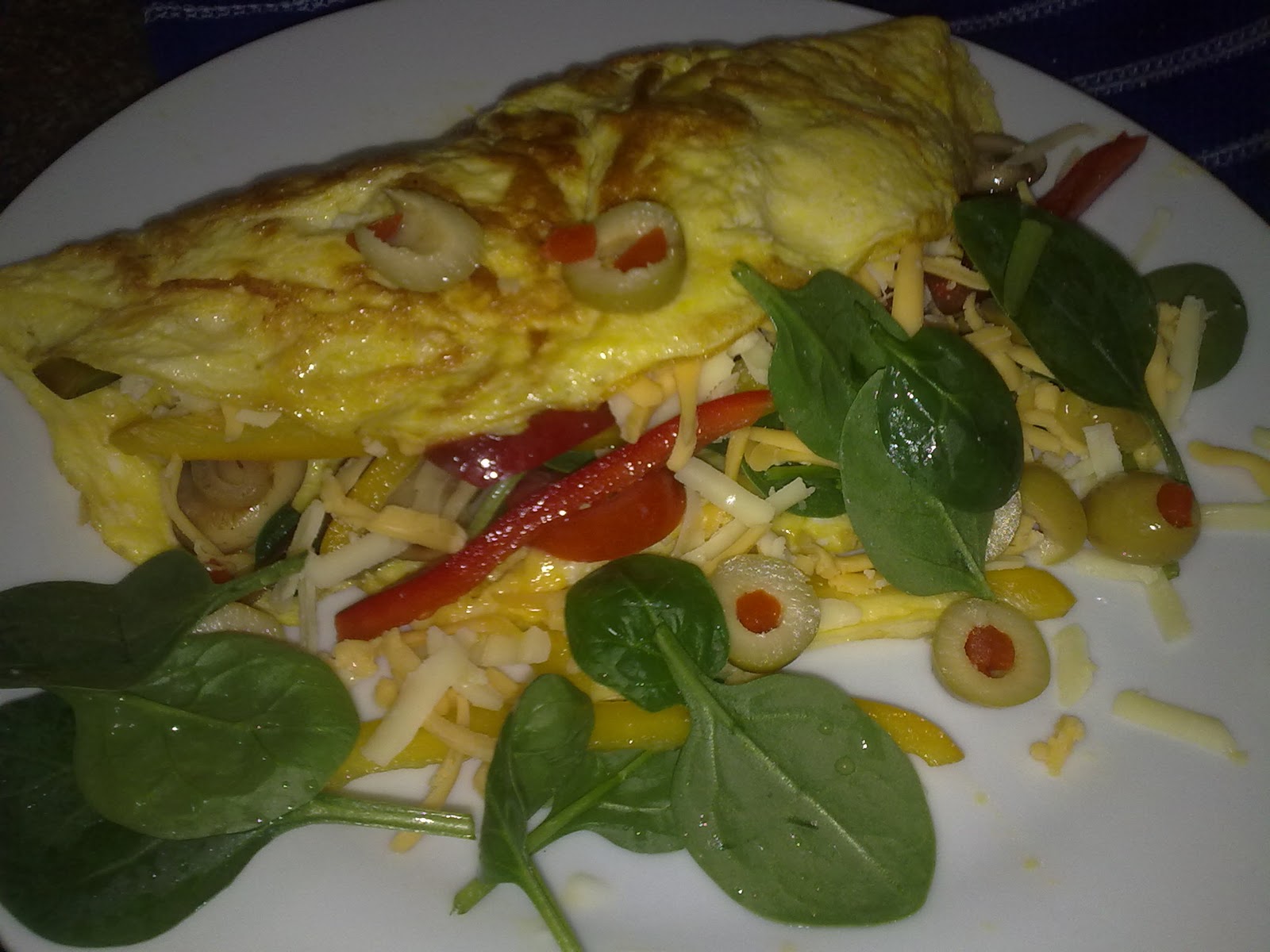 Cooking with the fish ! Omelettes for dinner This