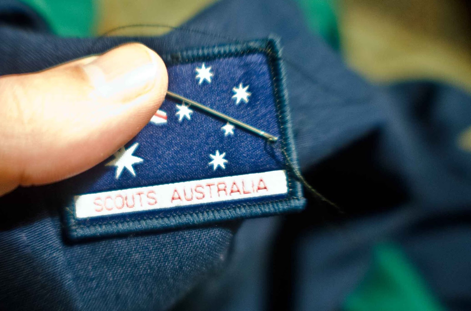 Thoughts are like fishes Where's my badgesewing badge?