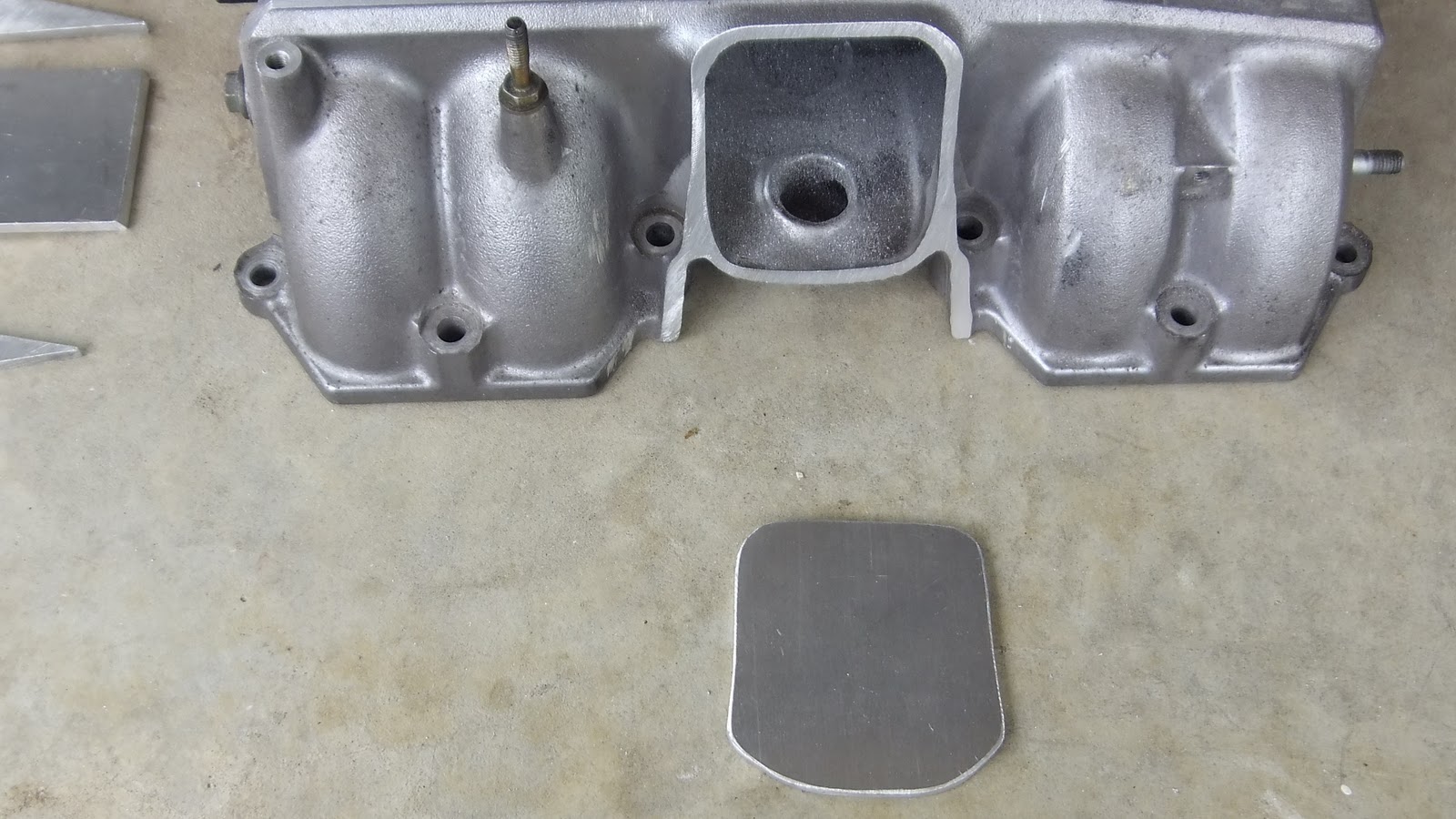 Flaming Ford Engine Intake manifold modifications