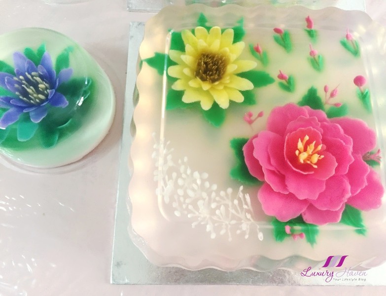 Creative 3D Jelly Art, Beautiful Edible Flowers To Impress