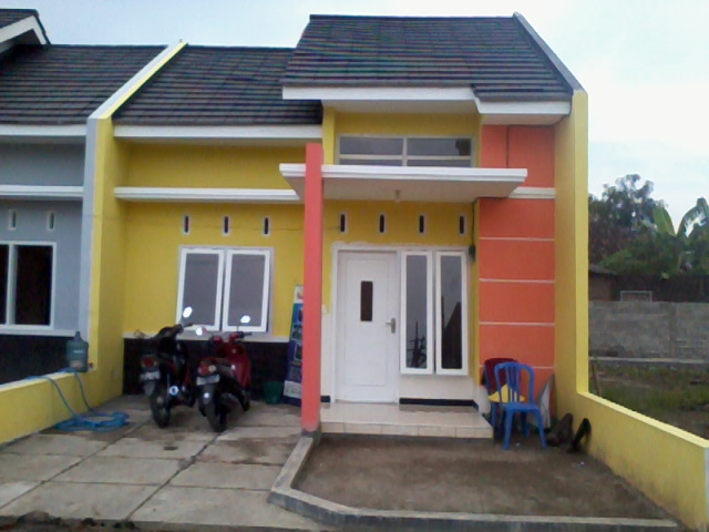 43 Contoh Cat Rumah Minimalis Warna Orange Yang Nampak Modern DISAIN