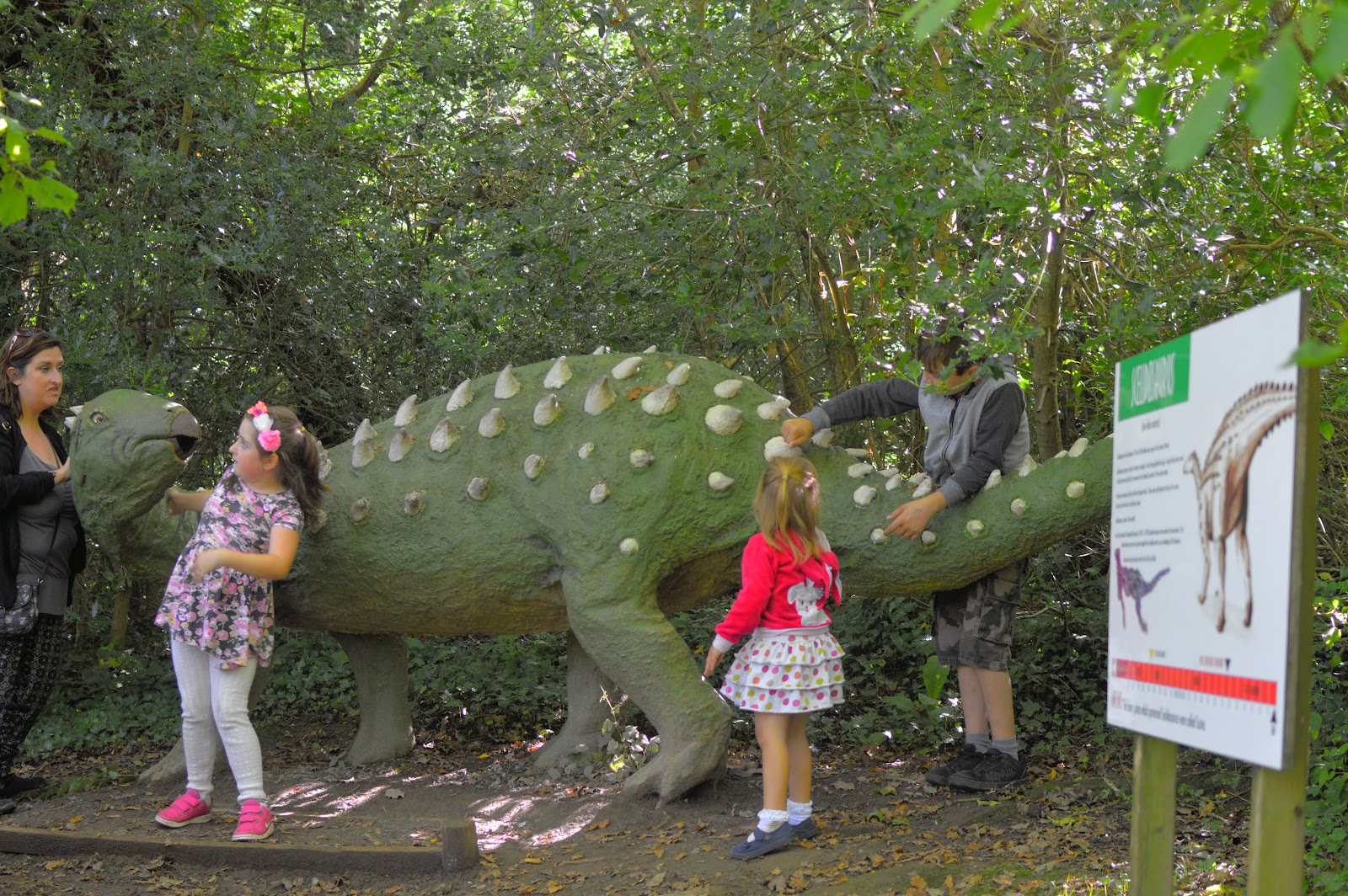 , Birthday Fun at The Dinosaur Park, Tenby