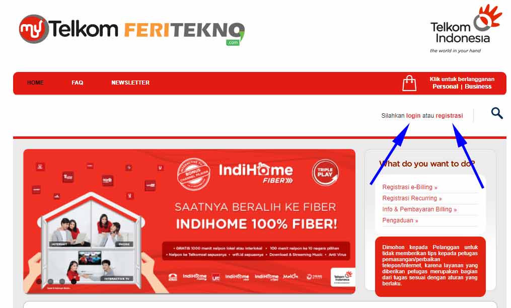 3 Cara Cek Tagihan Indihome Telkom Speedy Lewat Hp Atau Pc Laptop Serenadu