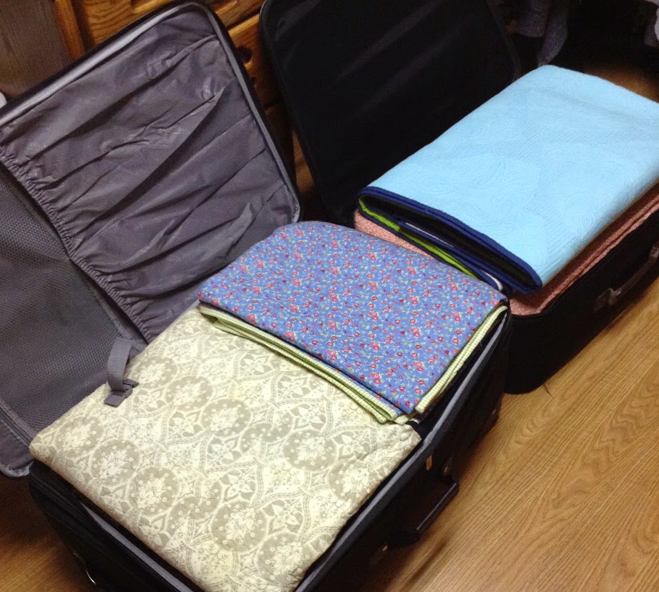 Happy Quilting To Market . . . Where I will Be )