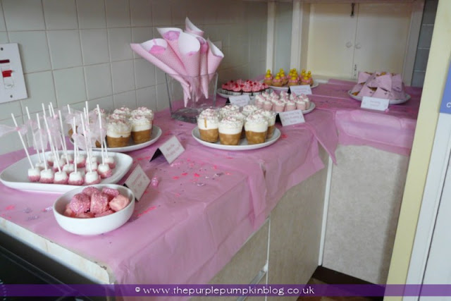 Pink Flavoured Baby Shower at The Purple Pumpkin Blog