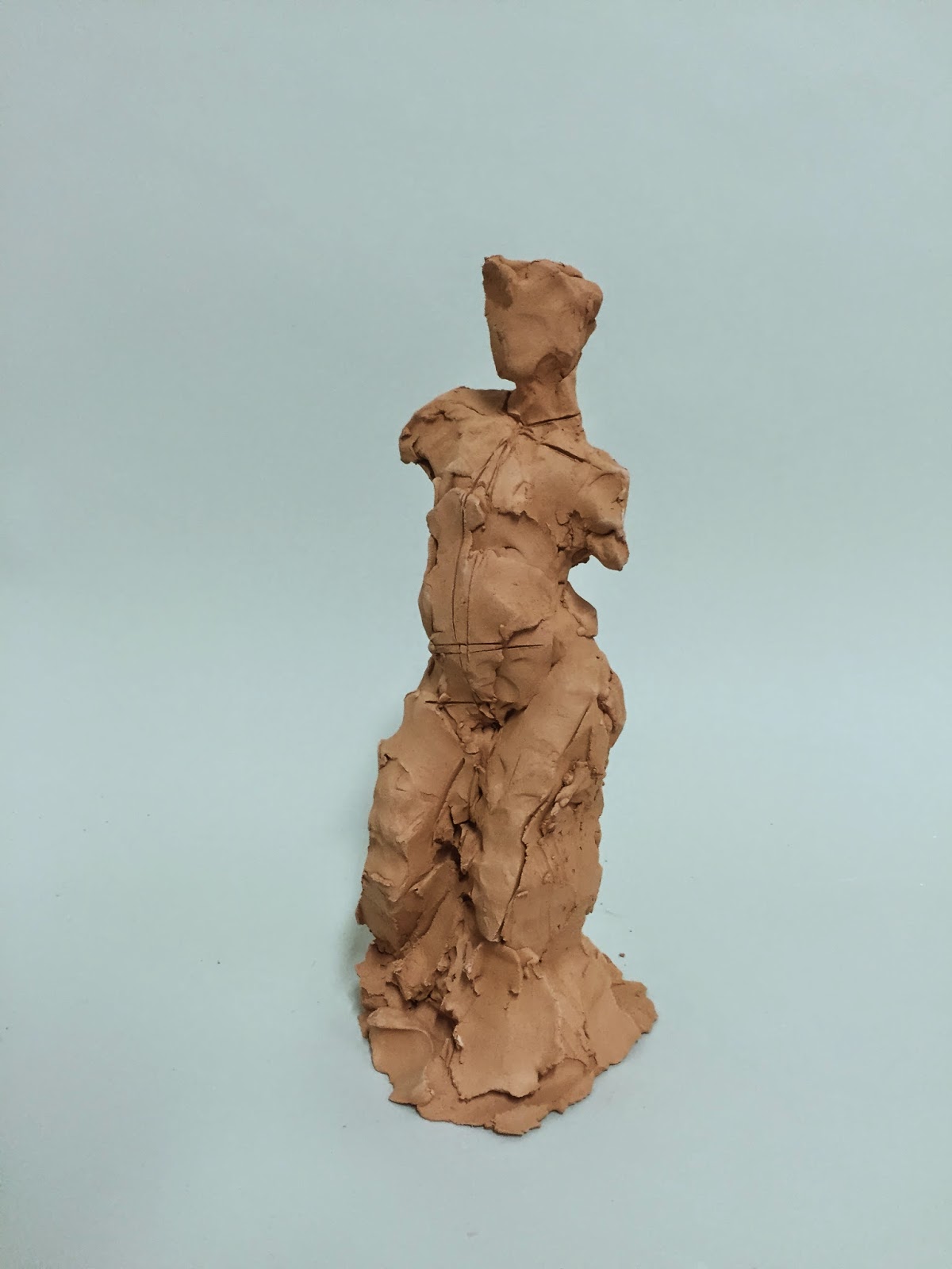 ARTIST MARYNA BILAK NEWS Looking at human figure clay sculptures