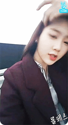 윙크를 잘 못하는 오마이걸 지호.gif | 인스티즈