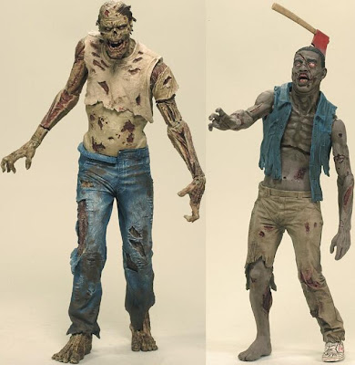 The Walking Dead Comic Book Series 1 - Zombie Lurker & Zombie Roamer Action Figures