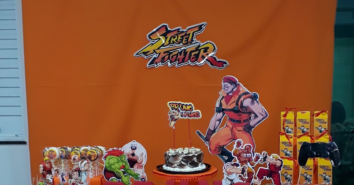 street fighter decoração festa vega - Pesquisa Google