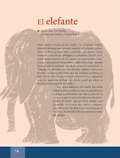 Apoyo Primaria Español Lecturas 6to Grado El elefante