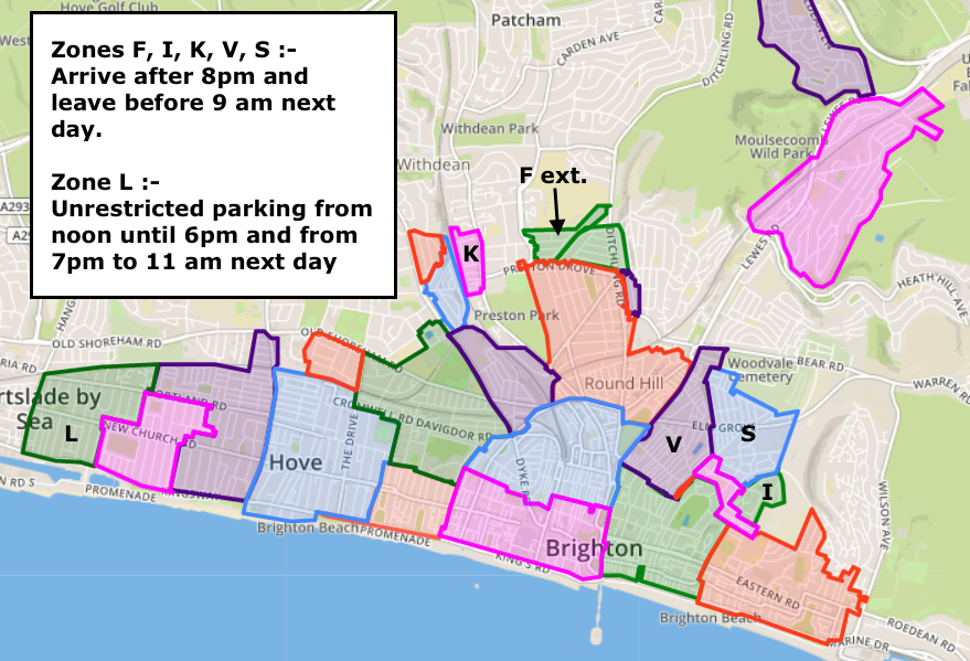 Brighton Bits How to park free in Brighton & Hove