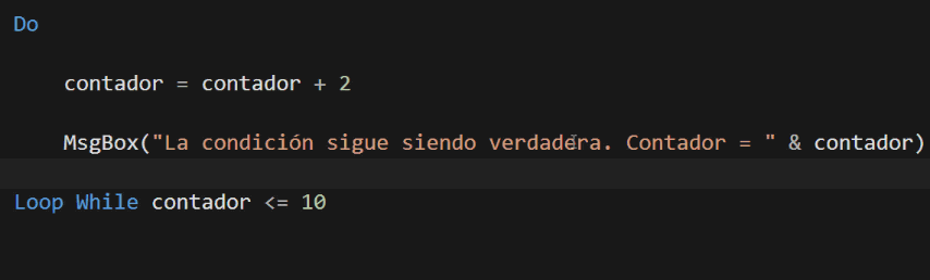 Ciclos repetitivos en Visual Basic .NET (For, While, Do, For Each)
