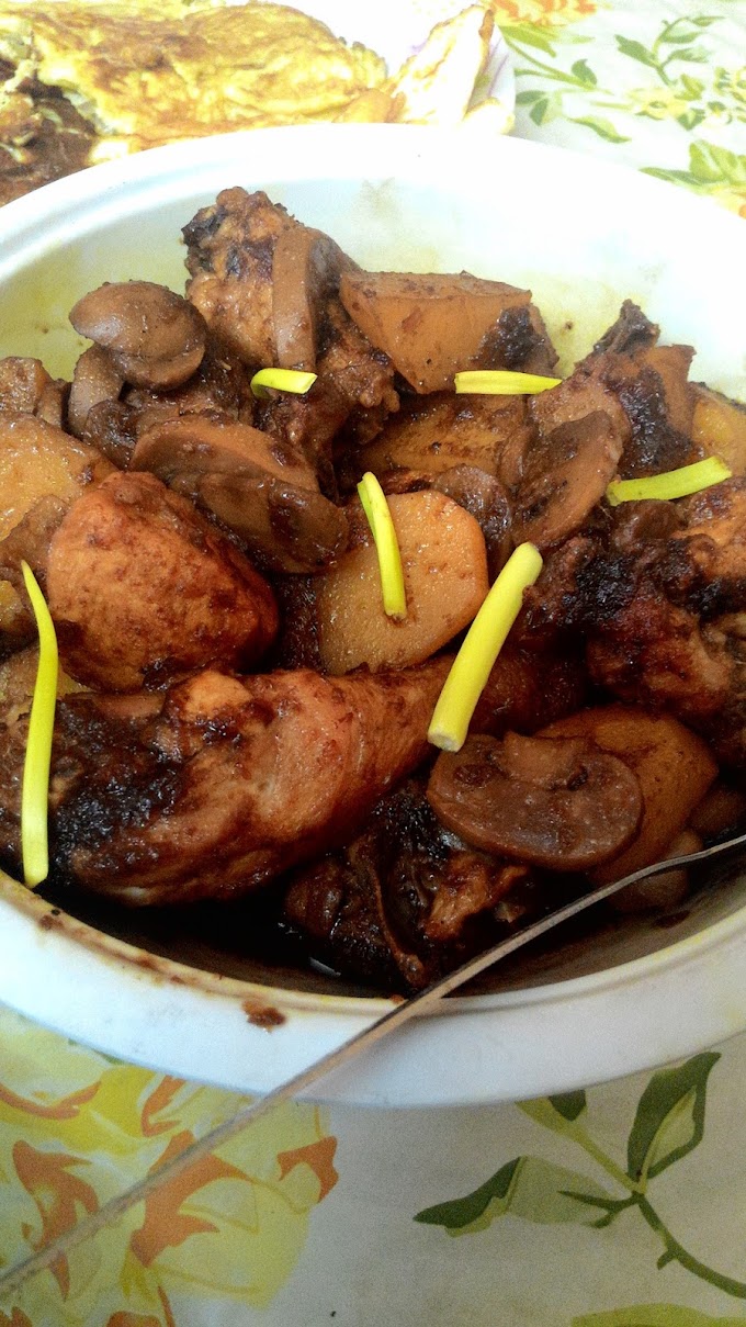 Resepi : Ayam Kicap Black Pepper Mudah