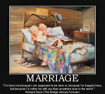 Marriage - I'm here not because I am supposed to be here ...