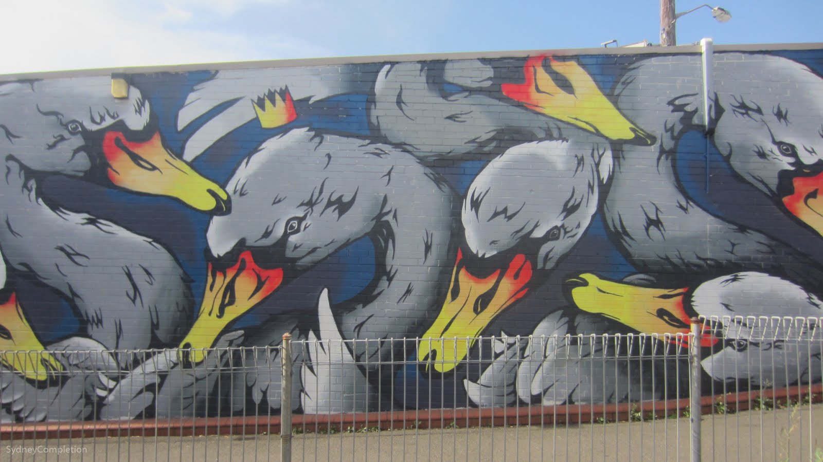 The Travelling Lindfields Street Art In Sydney Australia