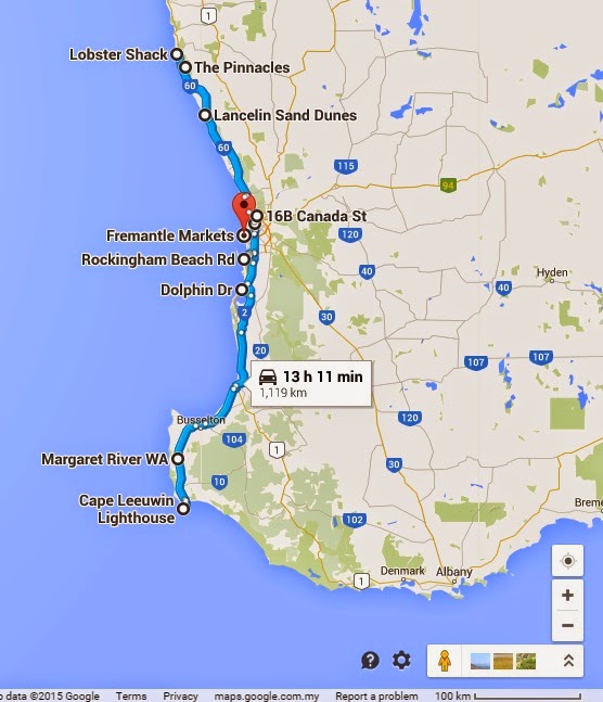 Ah Ying eh Blog 阿盈的部落 Greater Perth 6D6N Itinerary