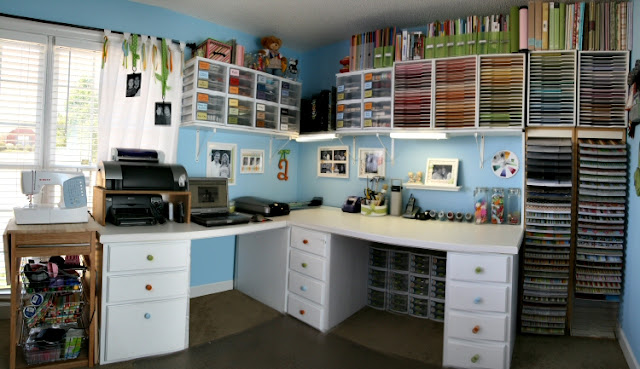 It's Written on the Wall: Organized and AMAZING Craft Rooms-Part 2