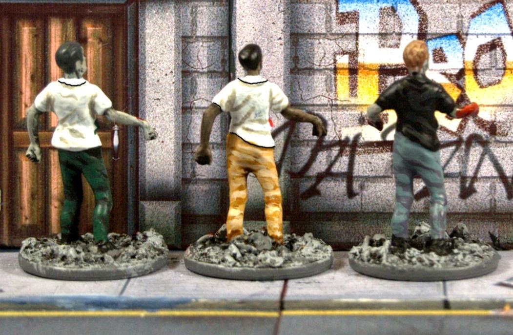 Vampifan's World of the Undead Zombicide Zombies Season 1 Male
