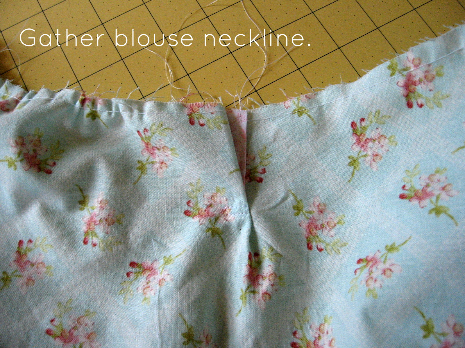 Pickup Some Creativity: Banded Peasant Blouse Tutorial, Part Two.
