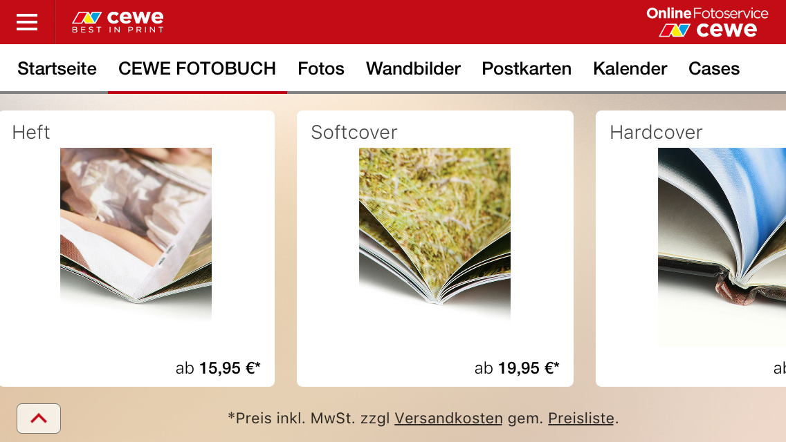 Cewe Fotobuch Sweetredstrawberry