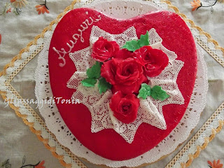 torta cuore per la mamma