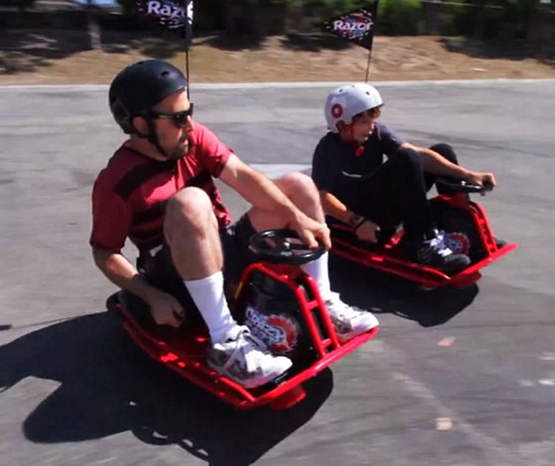 Crazy Cart from Razor Drifting go-kart