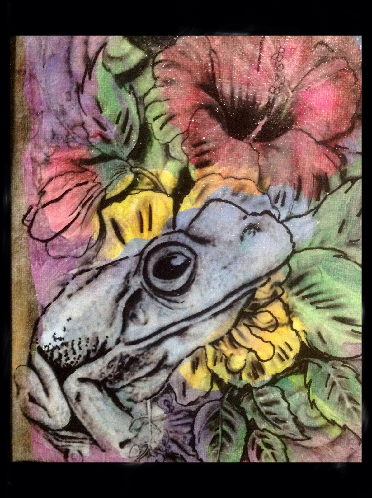 PVA Glue Transfer Artwork 1