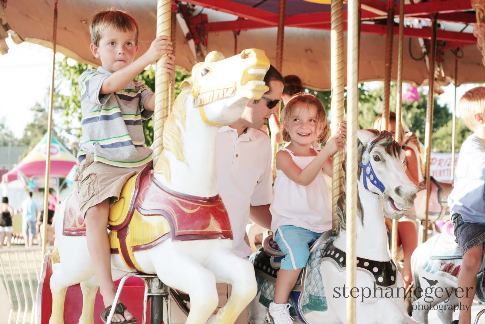 The Painted Chickadee A pixiedust spreader on the TiltOWhirl.