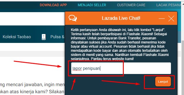 Customer Service Lazada Via Live Chatting Terbaru 2019 ii Customer Service Lazada Via Live Chatting Terbaru 2019 ii