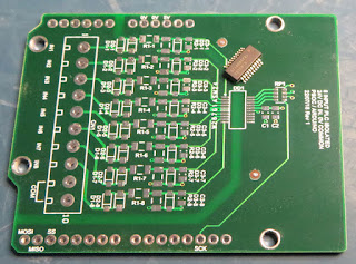 Prototype PCB for Silicon Labs SI8380S