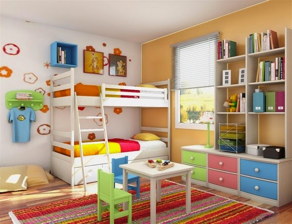 Hang pictures in children&#8217;s bedrooms