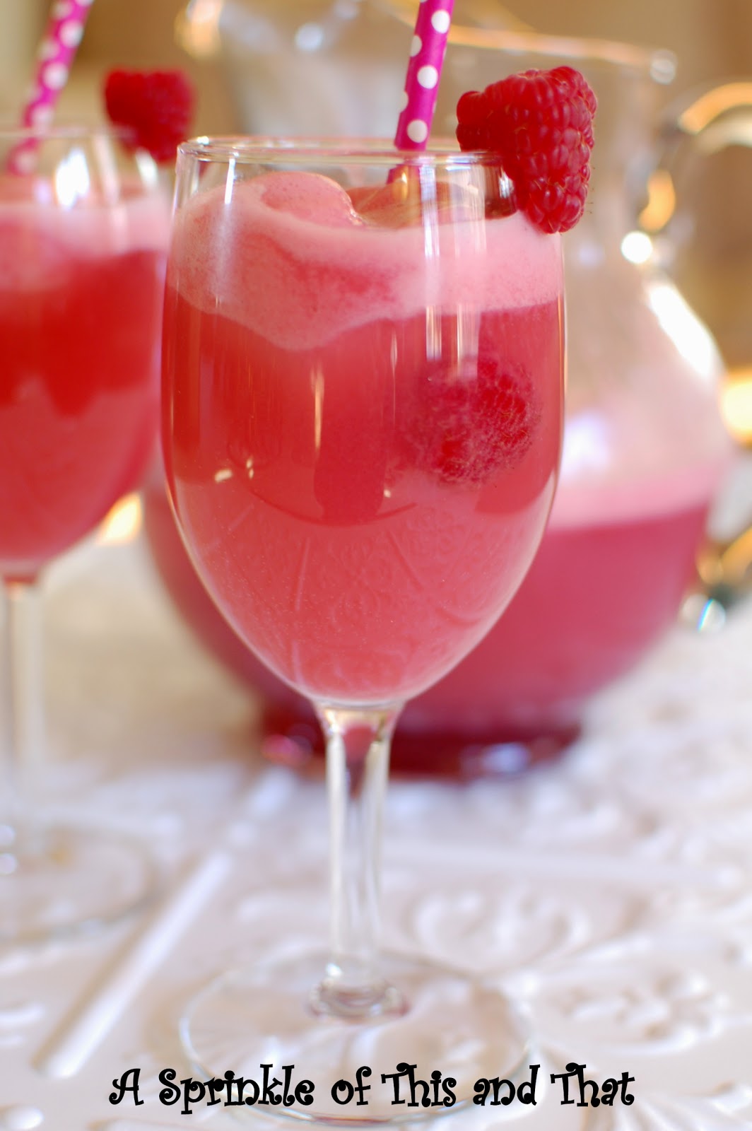 A Sprinkle of This and That: New Year's Eve Non-Alcoholic Raspberry ...