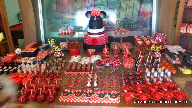 Festa Minnie Vermelha