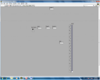 BMI index using Labview program: Body Mass Index LabView Program