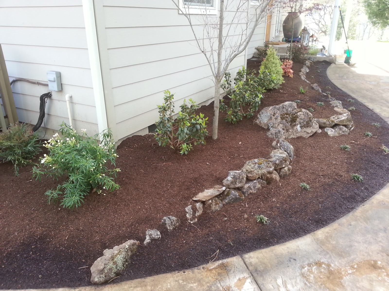 Hill Top Landscaping Finished Landscape By Hill Top Landscaping