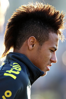 Neymar Cool Mohawk Hair Style