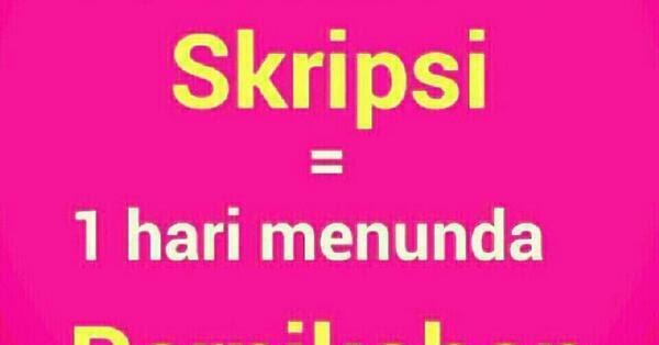 Contoh Atau Cara Penulisan Bab I Dalam Skripsi Yang Baik Dan Benar
