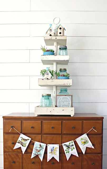 Easy spring decorating idea! 