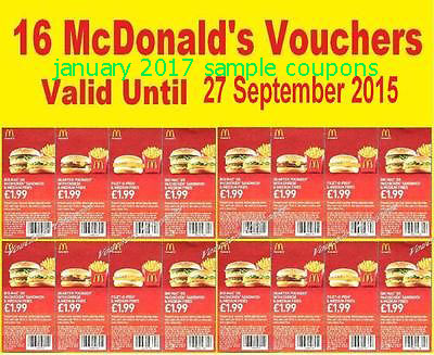 Mcdonalds coupons january 2019