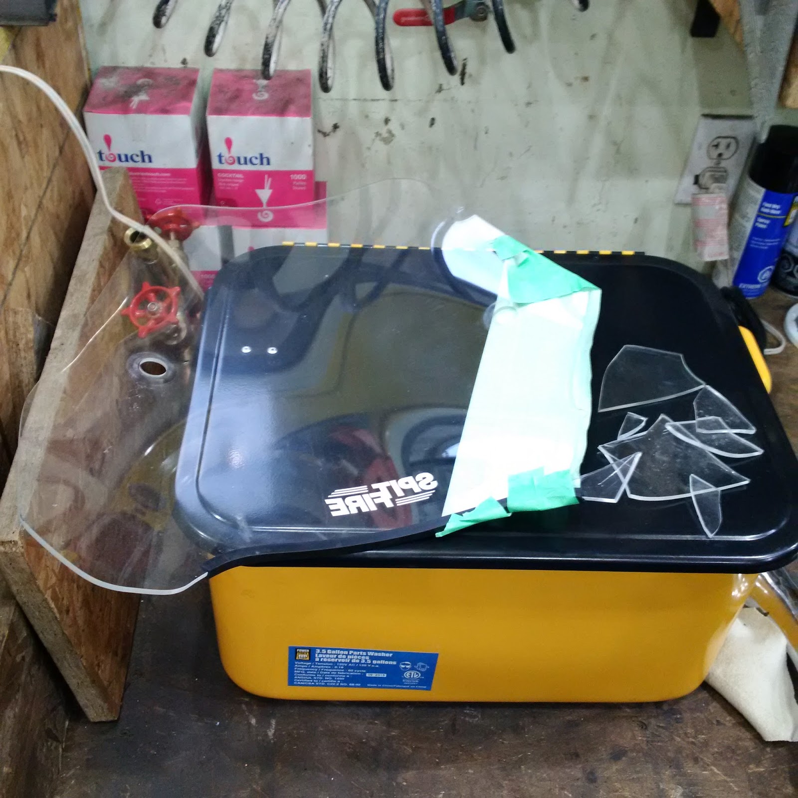 Another Day Another Project Fixing Motorcycle Windshield