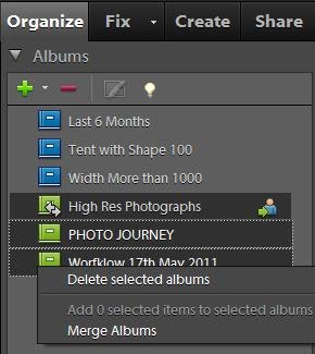 album merge in adobe photoshop elements