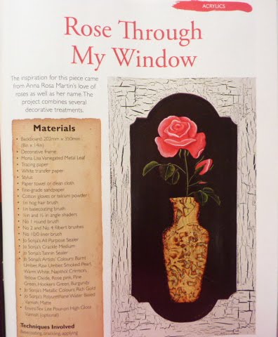 'Rose through my Window'