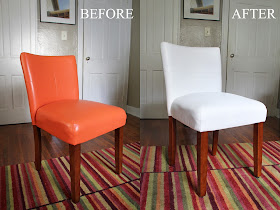 DIY Painted Vinyl: The dramatic before & after!