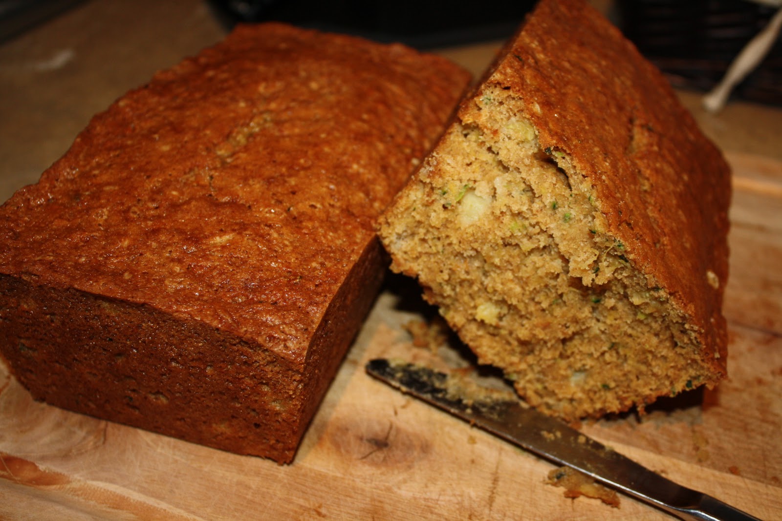 a day in the kitchen of... the best zucchini bread in the world