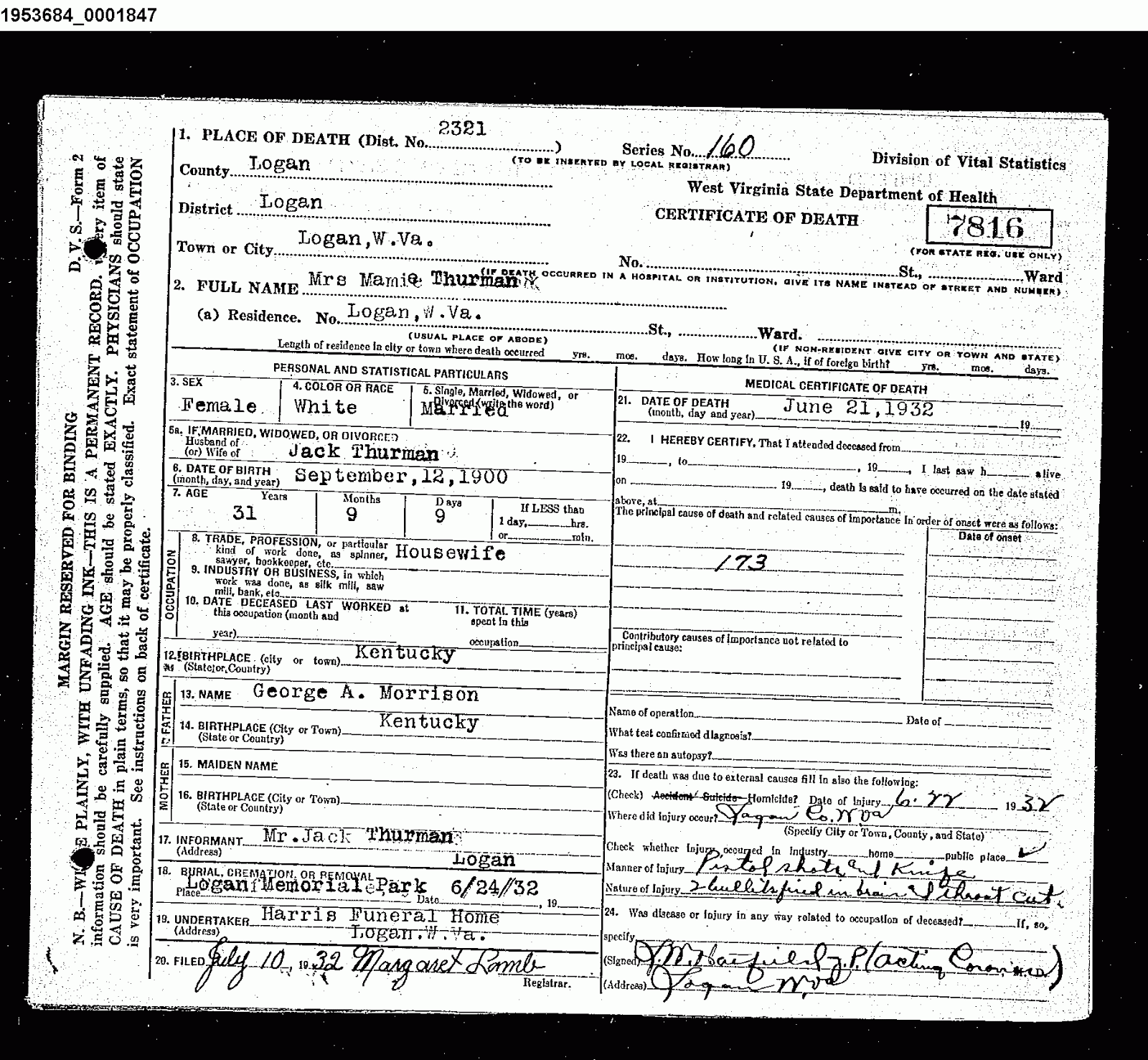 Image result for mamie thurman