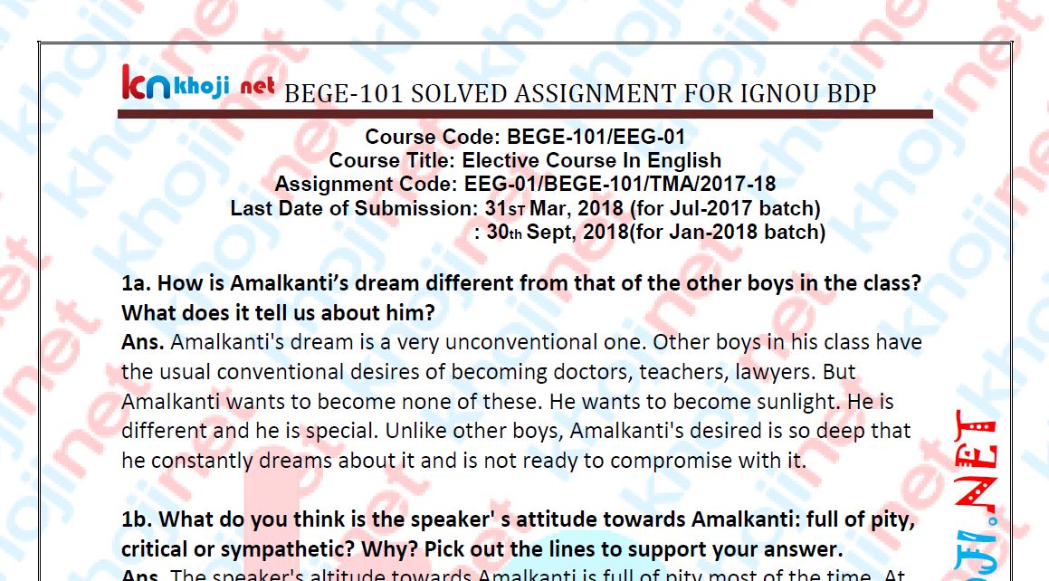 bege 101 solved assignment 2018-19 free download bege 101 assignment 2018-19