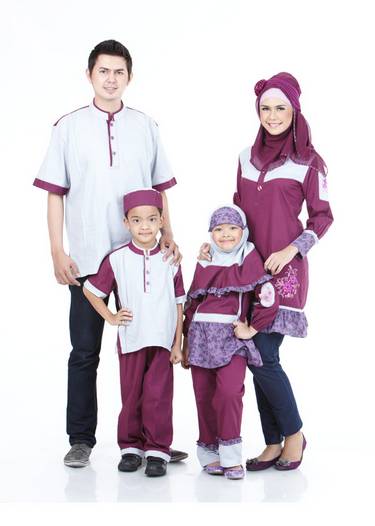 Ide Baju  Muslim Sarimbit Keluarga  Style Fashion Lebaran
