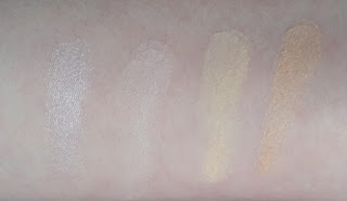 NYX Highlight & Contour Pro Palette swatches