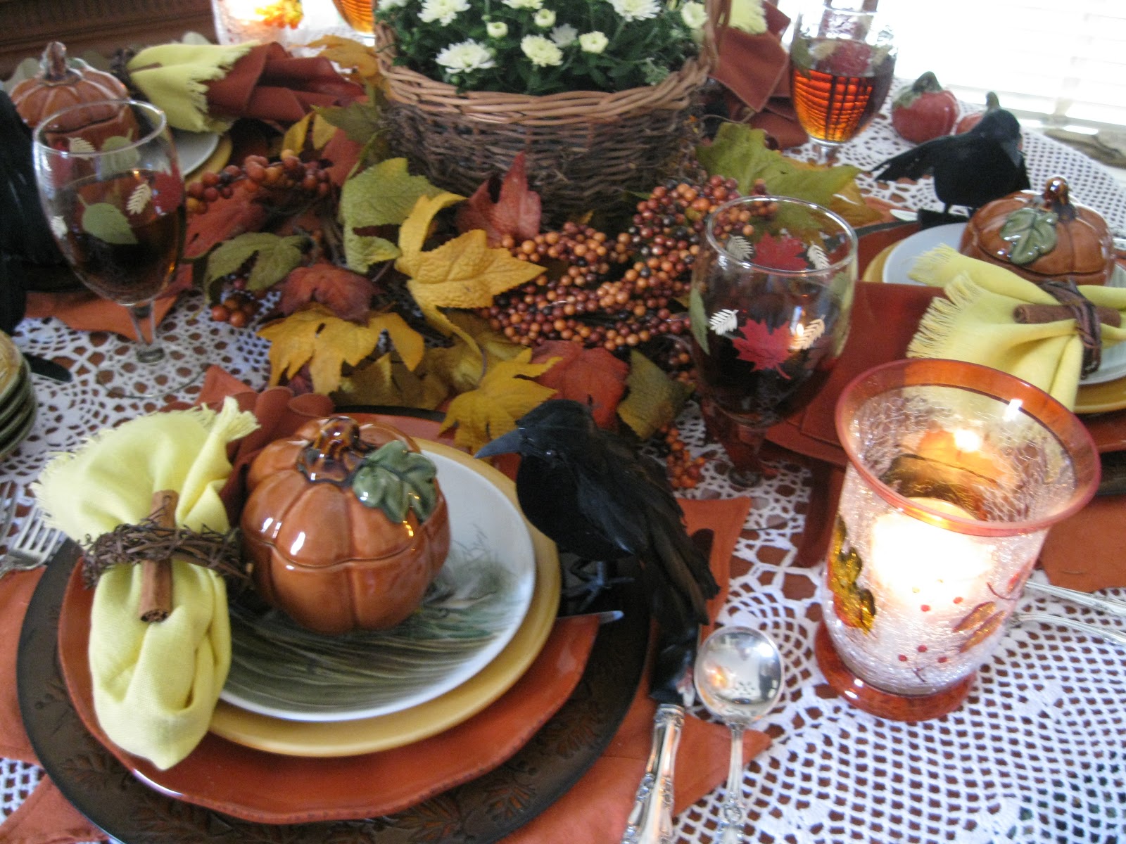 ~Tablescapes By Diane~: Autumn is in the Air.