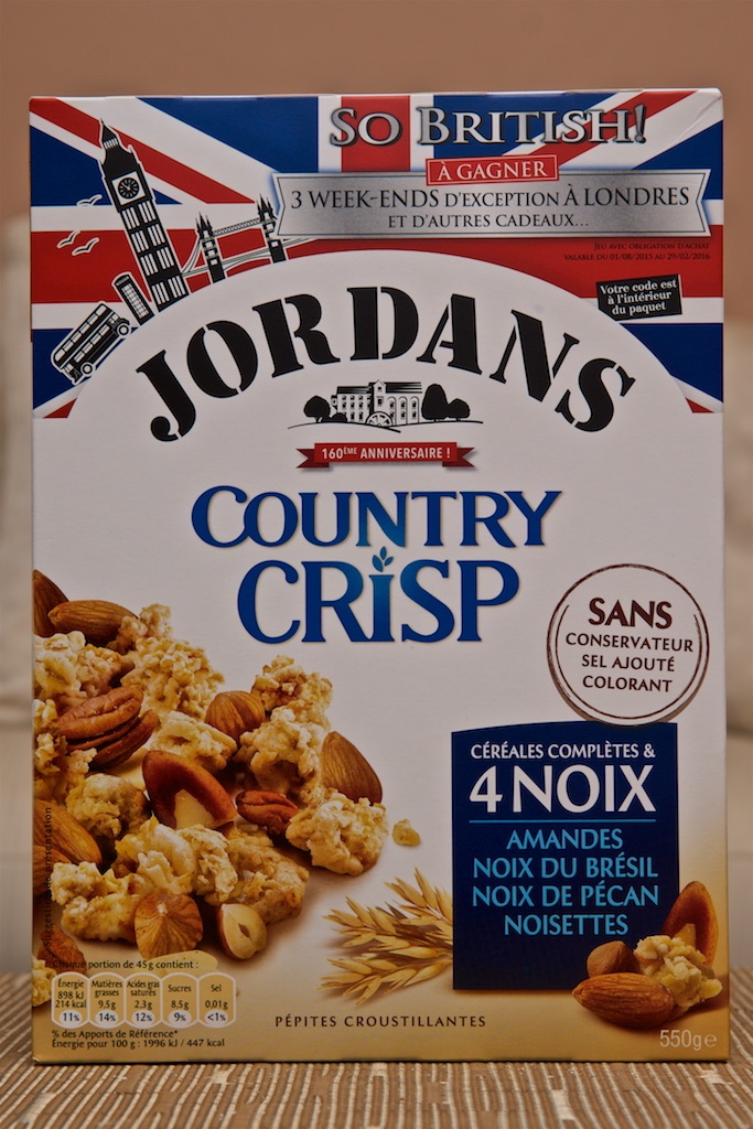 Country Crisp 4 Noix (550g) par Jordans
